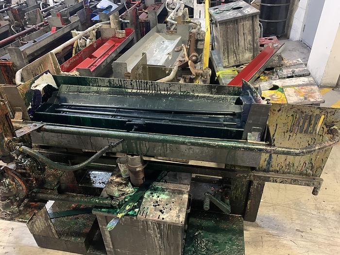 Used 40" ROTOMEC MODEL RS 4003 10 COLOR ROTOGRAVURE PRESS (SOLVENT INK) MFG. 2006