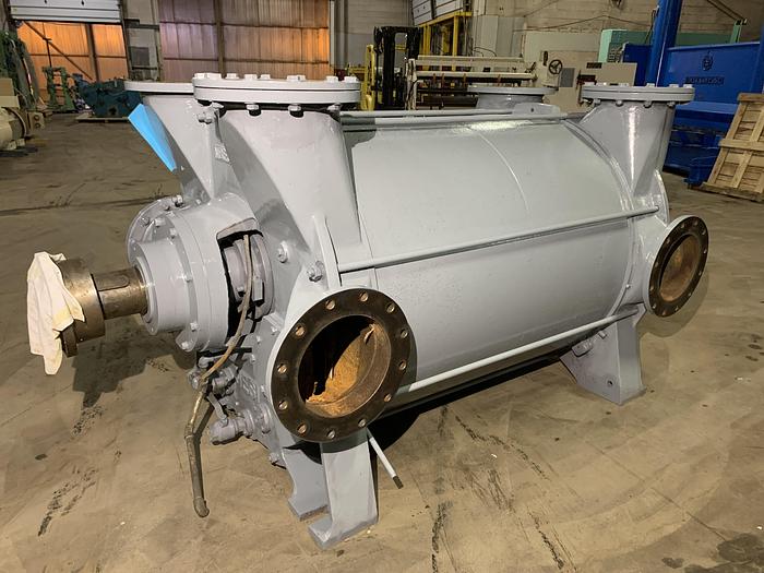 Used NES NBE SERIES MODEL NBE3-526 SINGLE STAGE LIQUID RING VACUUM PUMP