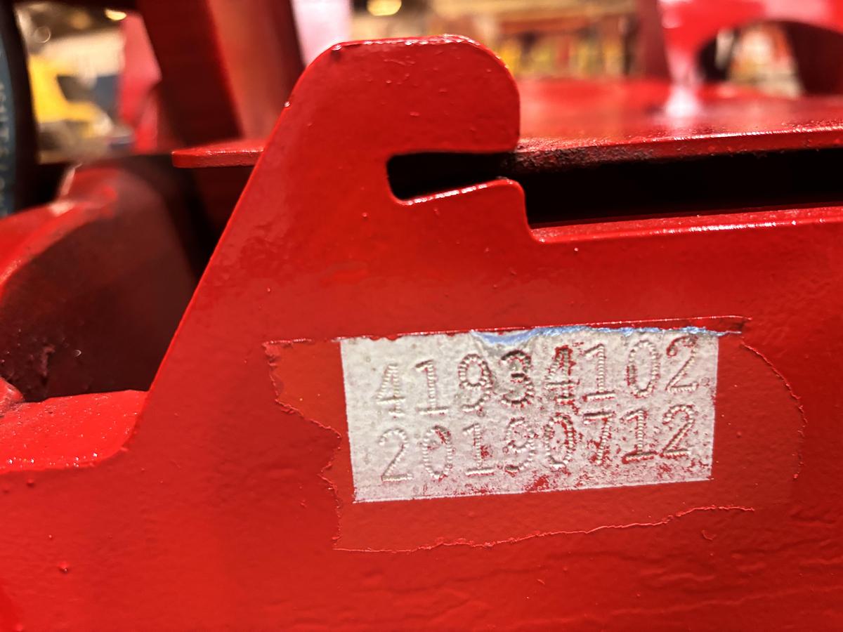 Used 84" BOLZONI AURAMO RA-450NLE-X PAPER ROLL CLAMP CLASS IV MANUFACTURED 2021