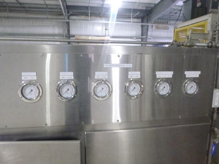 Used 2.5M PRESS TECHNOLOGIES - HYMAC WETLAP MACHINE MODEL 100 HP-SF WITH HEAVY DUTY PRESS COMPLETELY REBUILT  2018