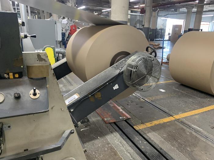 Used 65" WIDE MAXSON DUAL ROTARY SHEETER