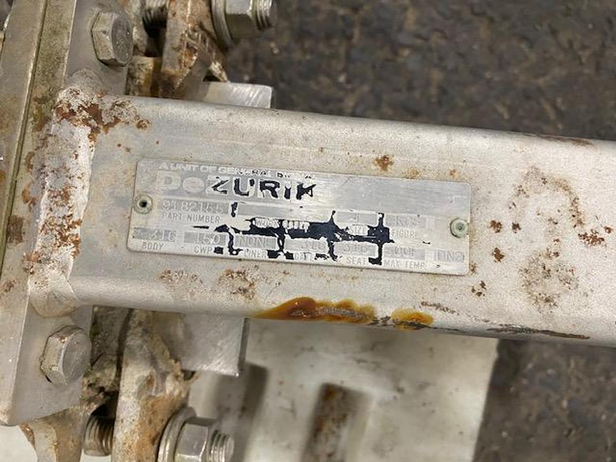 Used MANUAL 3" & 4" STAINLESS STEEL KNIFE GATE VALVES LOT OF (18) VELAN, ORBINOX, TL