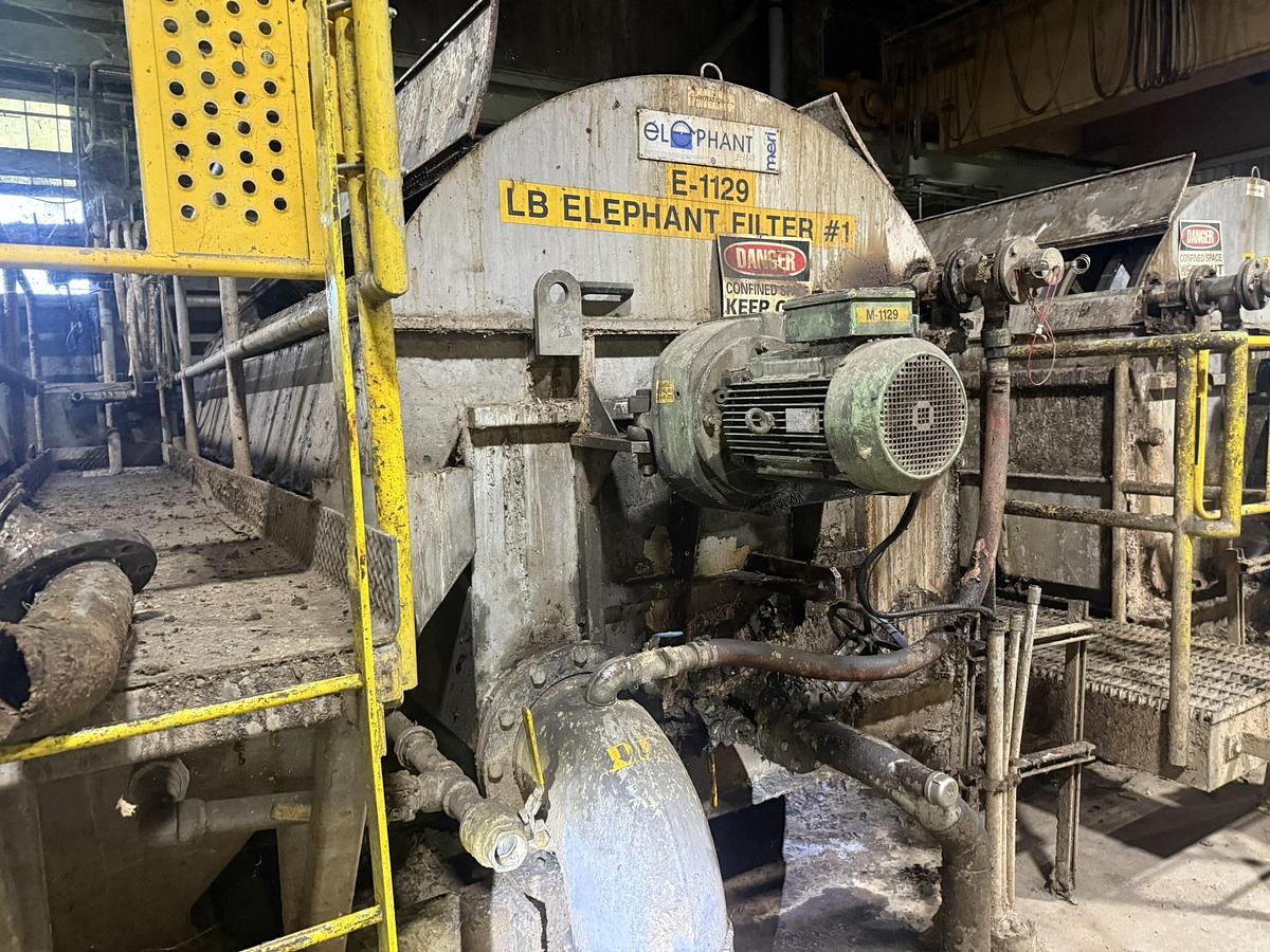 Used MERI ELEPHANT SAVEALL DRUM THICKENER MANUFACTURED 2001