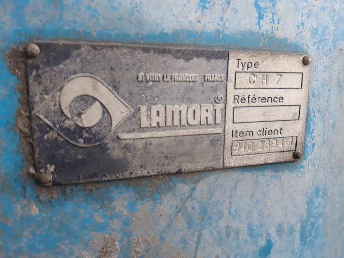 Used LAMORT MODEL CH7 HORIZONTAL PRESSURE SCREEN  NO MOTOR