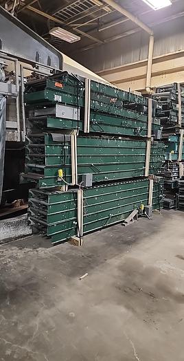 Used 1000 + FEET OF HYTROL ROLLER CONVEYOR (REMOVED AND READY)