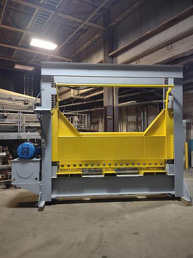 Used MORDEN ROLL SPLITTER 102" WIDE 60" DIAMETER W/ 25HP HYDRAULIC PKG.