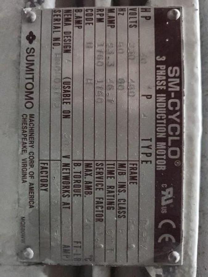 Used 80 HP (TWIN 40 HP MOTORS) SHRED-TECH MODEL ST-75ES DUAL SHAFT SHREDDER MANUFACTURED 2015