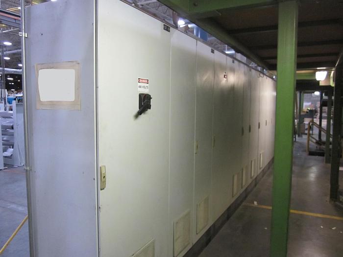 Used 80" PASABAN MODEL KST-2200 DUAL ROTARY KNIFE SHEETER DRIVE UPGRADE 2010