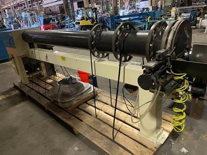 Used 120" AHS INC. MODEL SHARK CORE CUTTER 10", 12", 16" MANDRELS