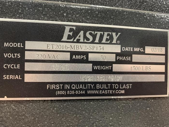 Used EASTEY HEAT TUNNEL 2018 LIGHTLY USED 19.5" WIDE X 16" HEIGHT