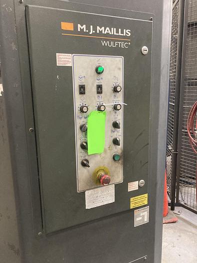 Used WULFTEC MODEL WSML-200-S SEMI AUTOMATIC STRECH WRAPPER