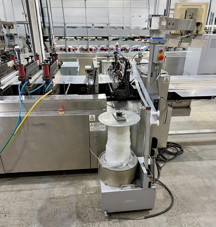Used TOTANI MACHINE MODEL BH-60DLC 3 SIDE SEAL POUCH MACHINE - REFURBISHED AND RUNNING