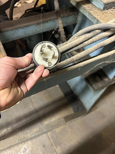 Used 62" WIDE EMBOSSER STATION - NO UNWIND OR REWIND