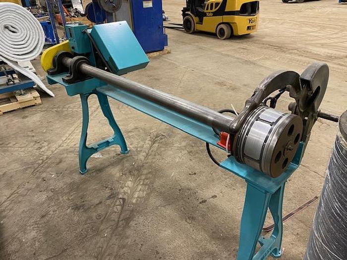 Used DUSENBERY 60" WIDTH , 10" DIA. CHUCKS , 3" SHAFT