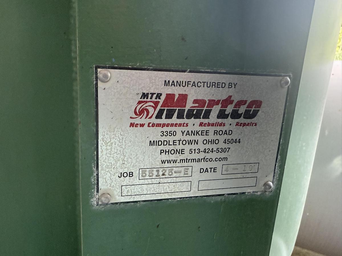 Used MARTCO MINI PULPER JOB 55125-E MANUFACTURED 2019