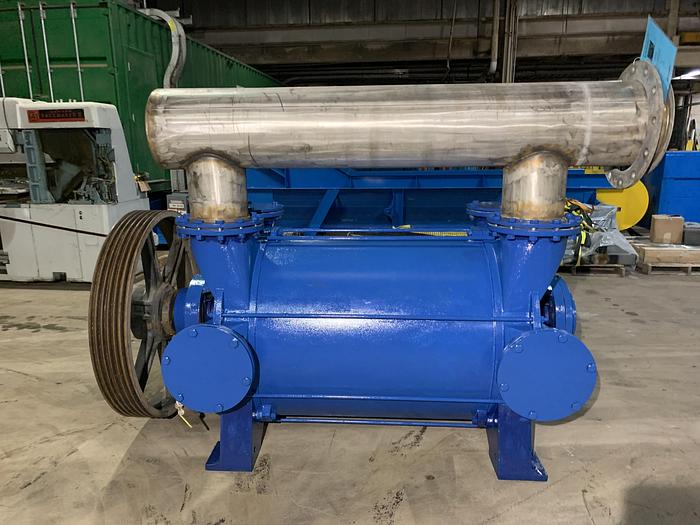 Used NES MODEL 2BE 42 2BE3426-2BY3-3 SINGLE STAGE VACUUM PUMP