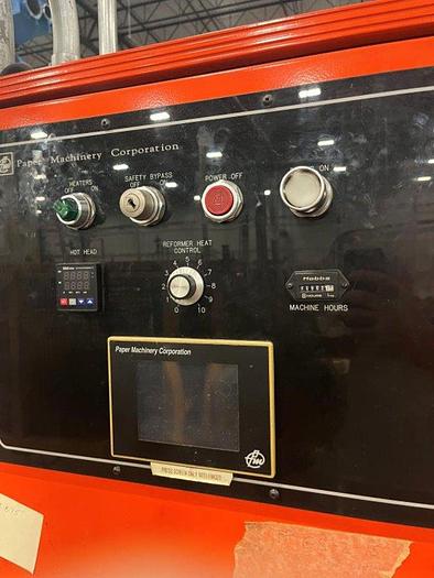 Used PAPER MACHIENRY CORPORATION MODEL PMC-1000 PAPER CUP MACHINE