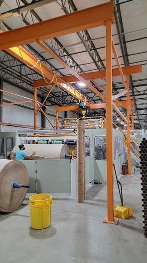Used 112" CHAN LI (TAIWAN) JRT SLITTER REWINDER