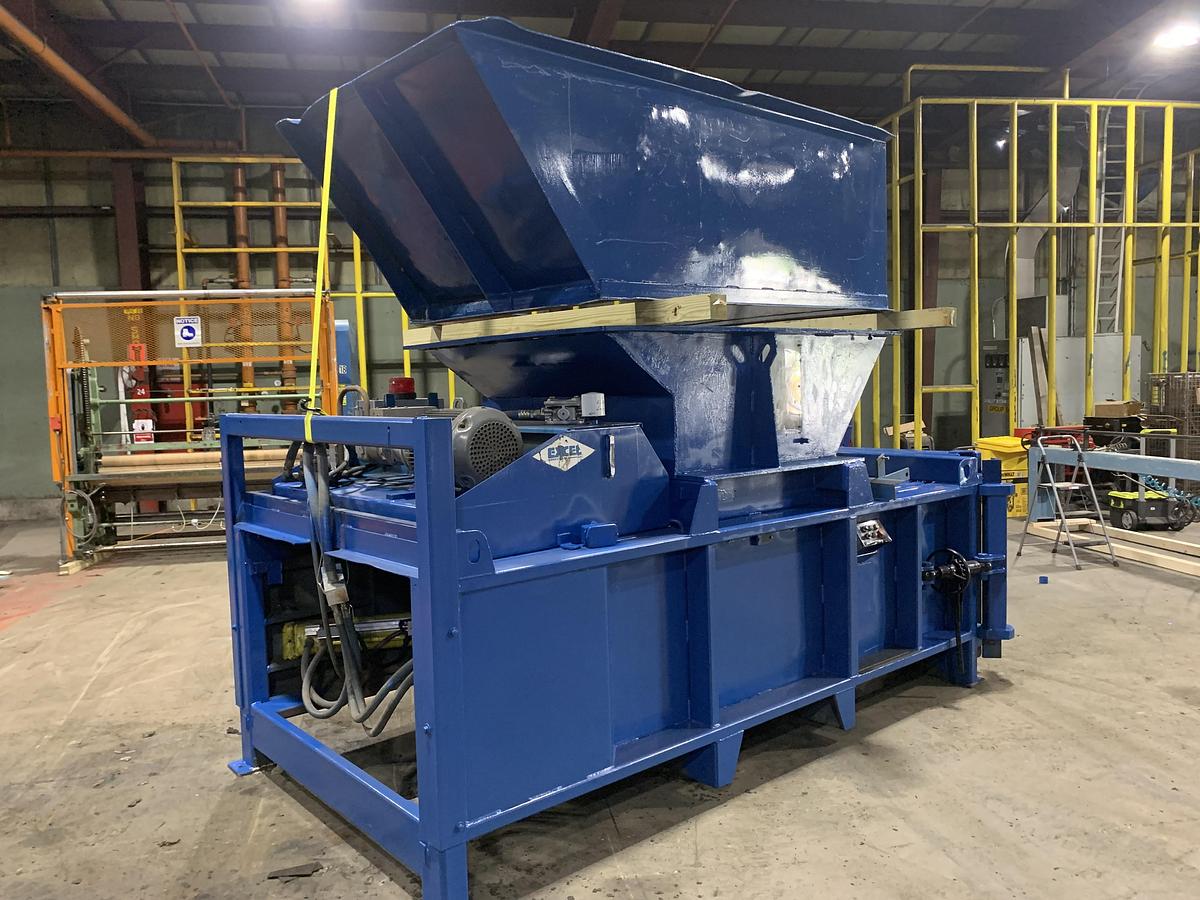 Used EXCEL EX-60 CLOSED DOOR BALER 20HP DUAL 6" CYLINDER