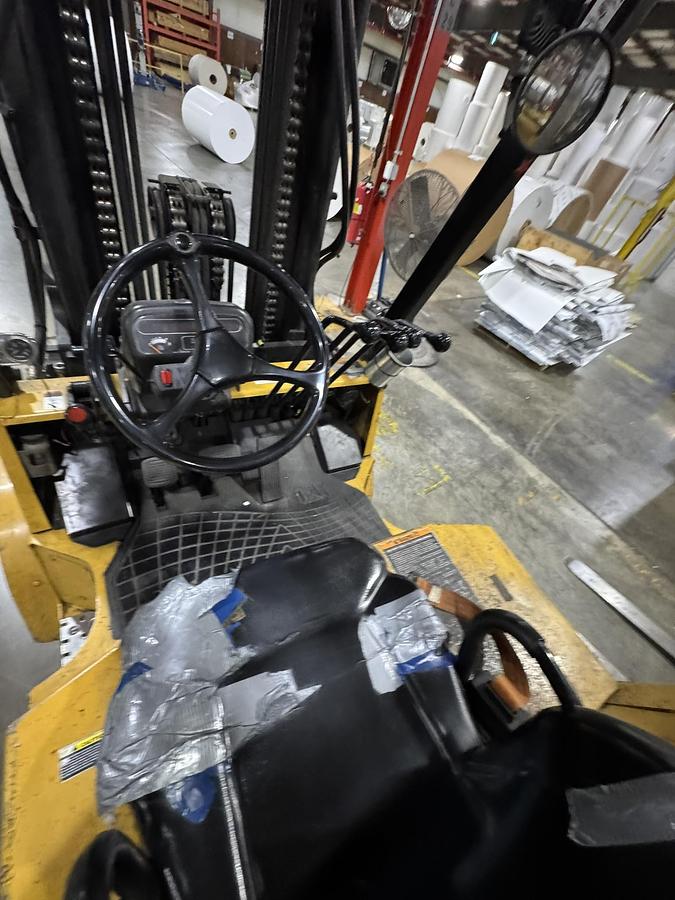 Used CATERPILLAR MODEL GC55KSTR FORKLIFT