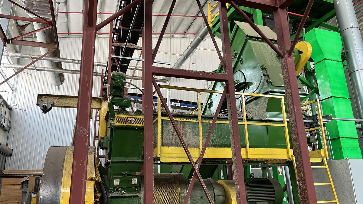 Used WARREN & BAERG MODEL W-250 CUBER FOR BIOMASS, STRAW OR RECYCLED PRODUCTS - MFG 2017