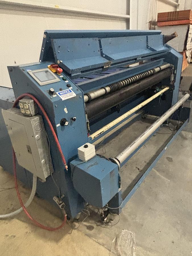 Used 84" WIDE ROSENTHAL SHEETER MODEL WAS-7- HUJEAACPLC - MFG 2017