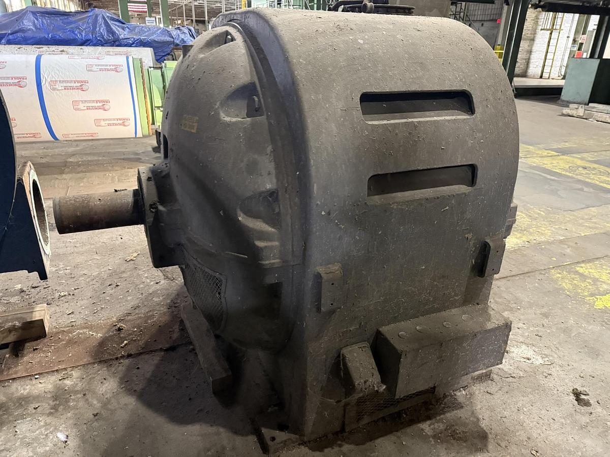 Used 1000 HP FIRST ELECTRIC MOTOR SERVICE INC REFINER MOTOR 505 RPM 4160 V