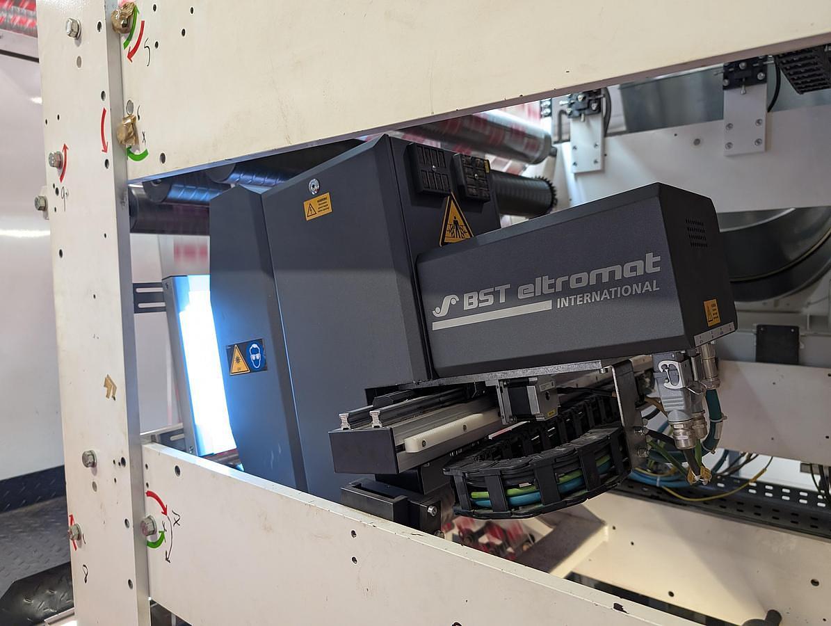 Used 40" WIDE W&H HELIOSTAR 8 COLOR ROTOGRAVURE PRINTING PRESS
