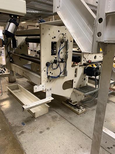 Used 66" GEOMETRICS TURRET REWINDER 40" OD CAPACITY - PENDING LS