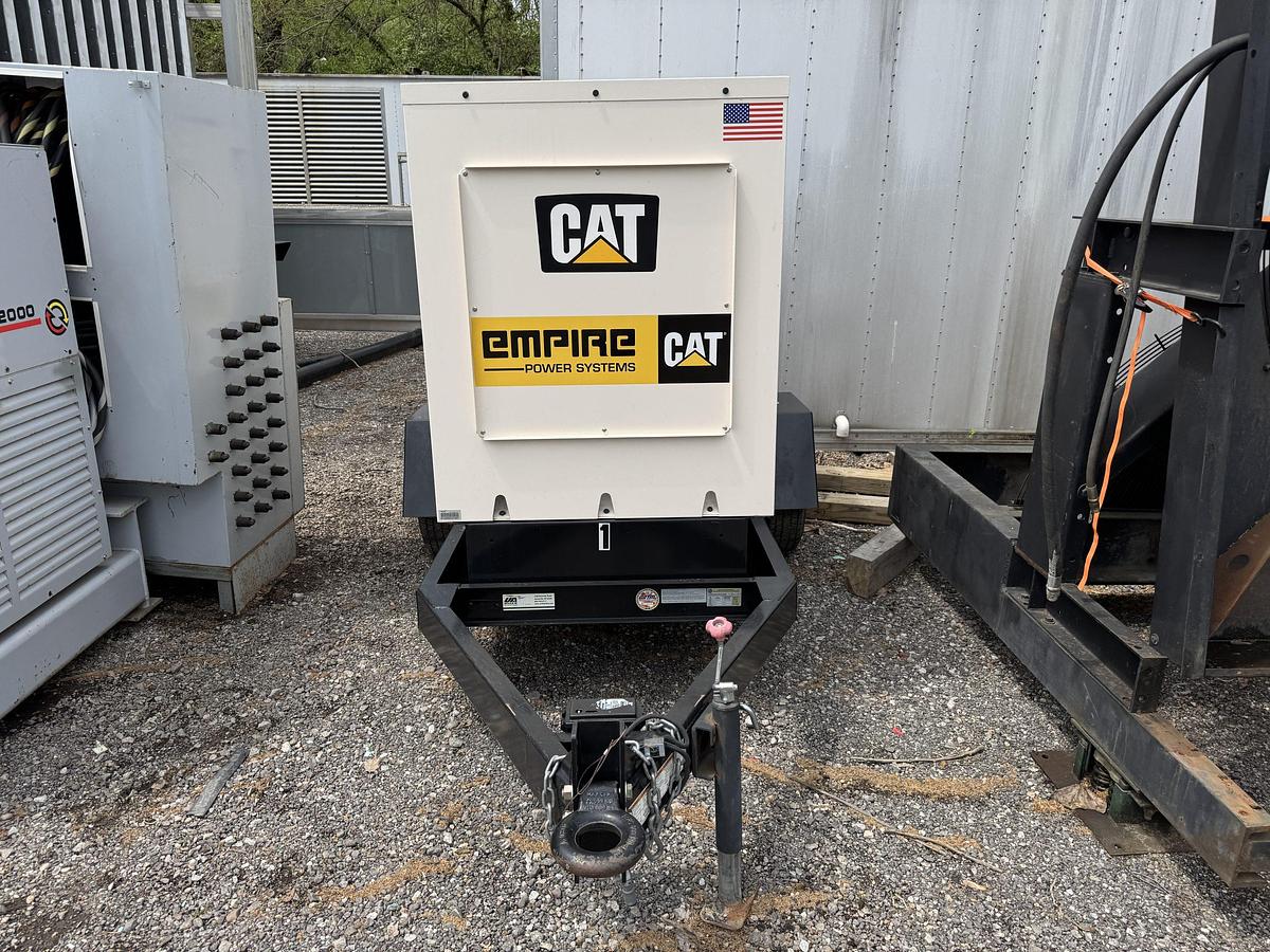 Used 30kW CAT PORTABLE DIESEL GENERATOR SET 2018