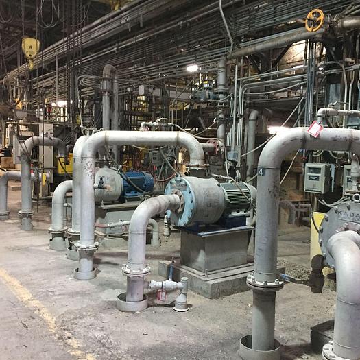 Used 118" J.H. HORNE PRESSURE FORMERS W/ PRESSURIZED SLICE, ADJUSTABLE LIP, COUCH ROLL AND VATS