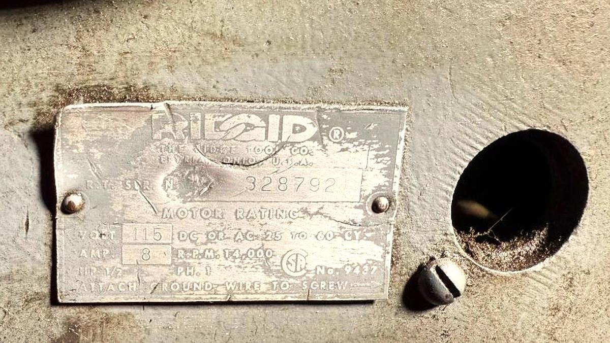 Used RIGID PIPE THREADER WITH TOOLING