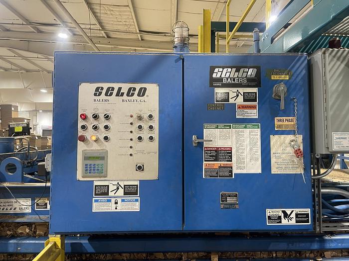 Used SELCO HSO-127A30 HORIZONTAL AUTO TIE BALER 30HP 7" CYLINDER - PENDING ALS
