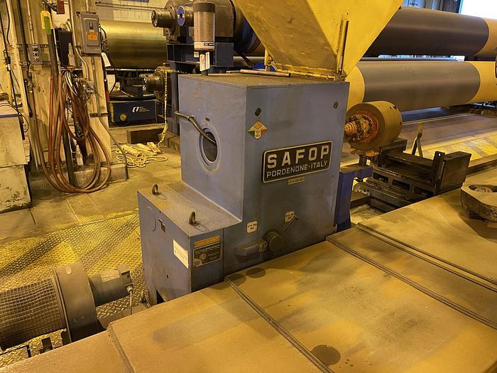 Used SAFOP LEONARD MODEL 10R ROLL LATHE ALLEN BRADLEY ELECTRICAL UPGRADE