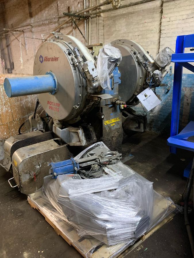 Used FOURNIER MODEL 900CVP 2 CHANNEL ROTARY PRESS