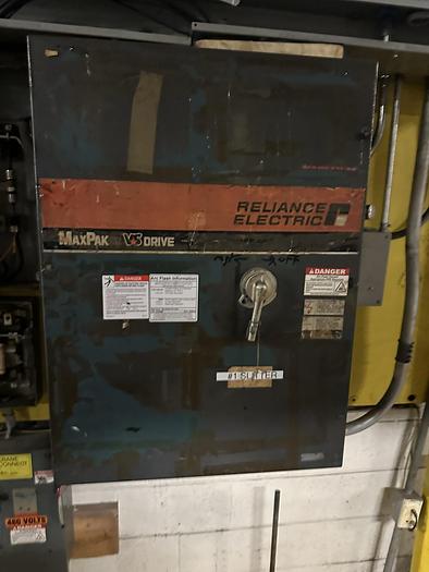 Used 62" BF PERKINS TWO DRUM SLITTER REWINDER