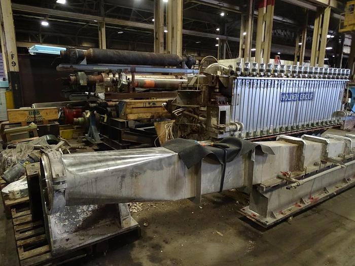 Used 110" (2.79M) HOLDER PAMAC AIR PAD HEADBOX SS WETTED PARTS (PM 4)