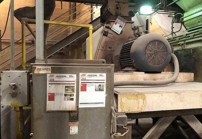 Used ANDRITZ MODEL 4330 SERIES 6 HAMMER MILL MANUFACTURED 2015