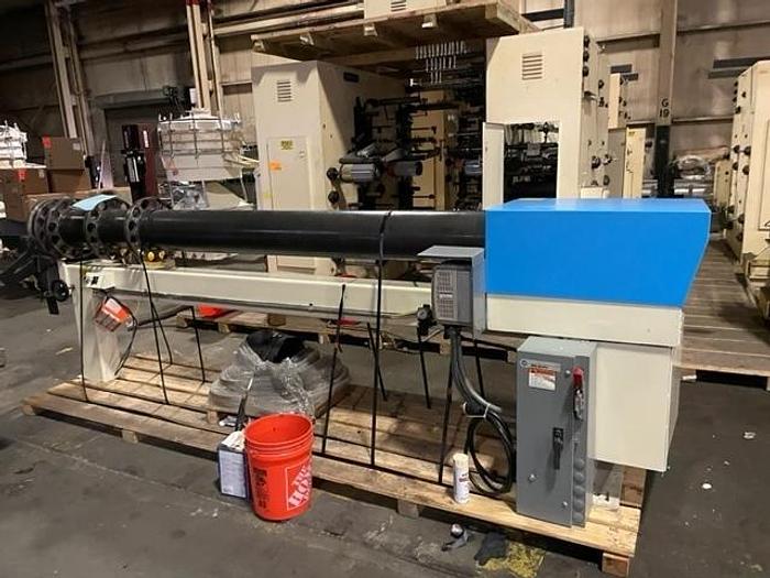 Used 120" AHS INC. MODEL SHARK CORE CUTTER 10", 12", 16" MANDRELS