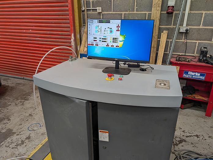 Used 55" WIDE TITAN SR7 DUPLEX SLITTER - TEST RUN INCLUDED