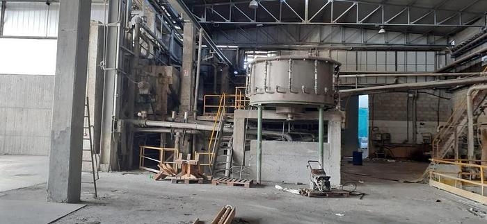 Used 122" (3120mm) TRIM CRESCENT FORMER TISSUE MACHINE