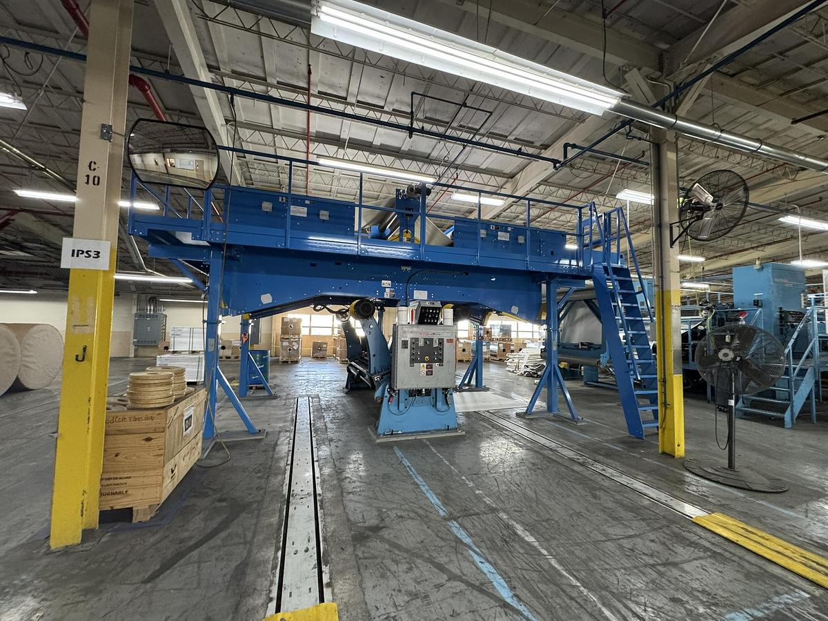 Used 73" WIDE MARQUIP DUAL POSITION UNWIND & 2021 D2 SPLICER