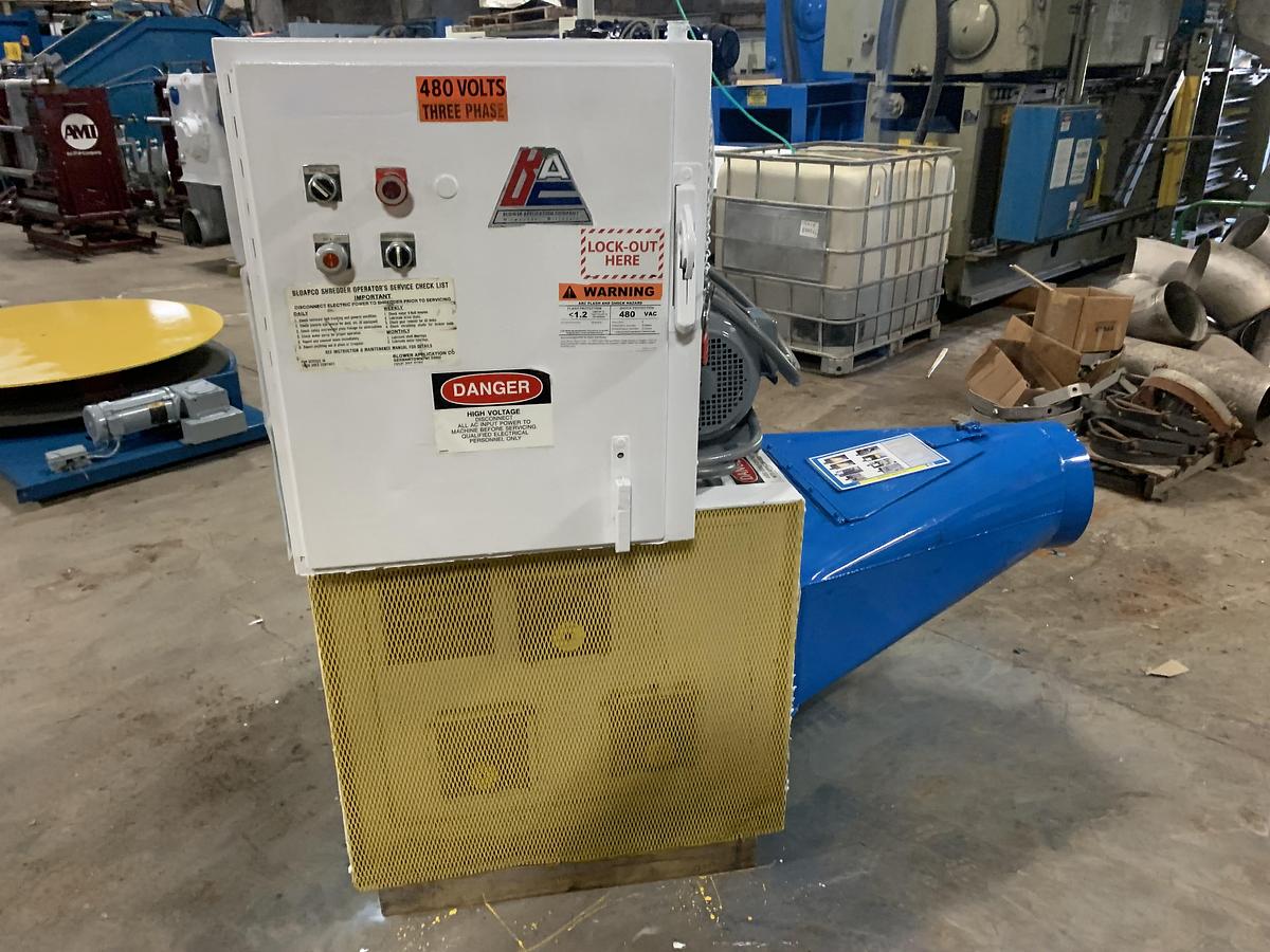 Used BLOAPCO FLOOR SWEEP SHREDDER