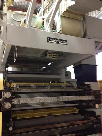 Used 51" (1300mm) Schiavi 6 color CI Flexo press Padani Sirio