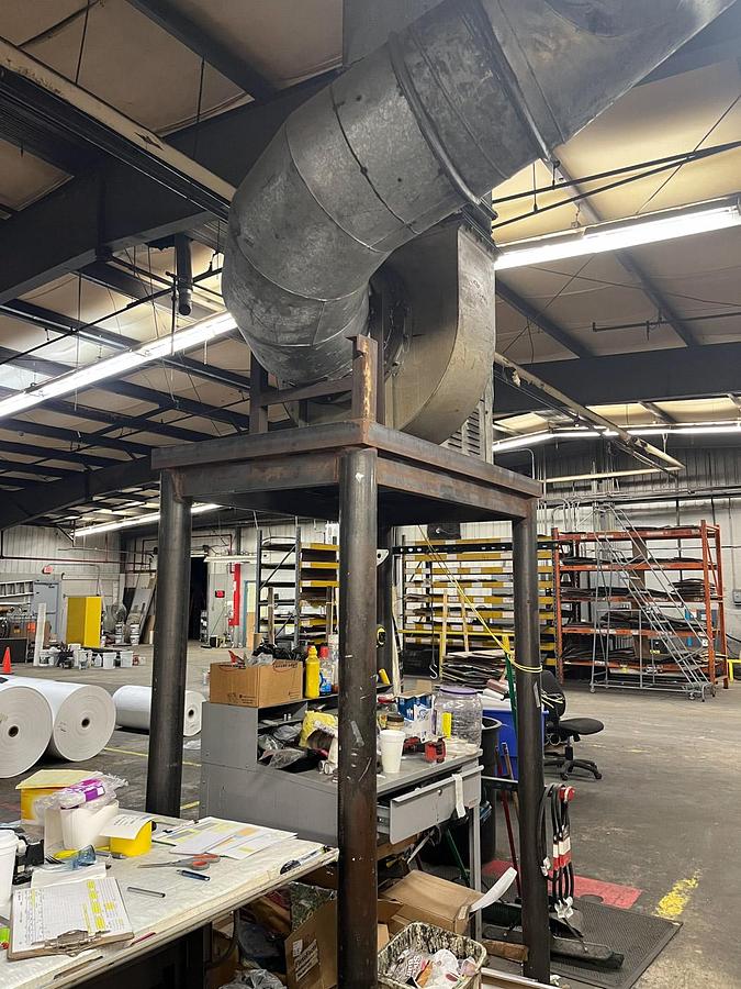 Used 65" WIDE WOLVERINE 4 COLOR STACK PRESS 