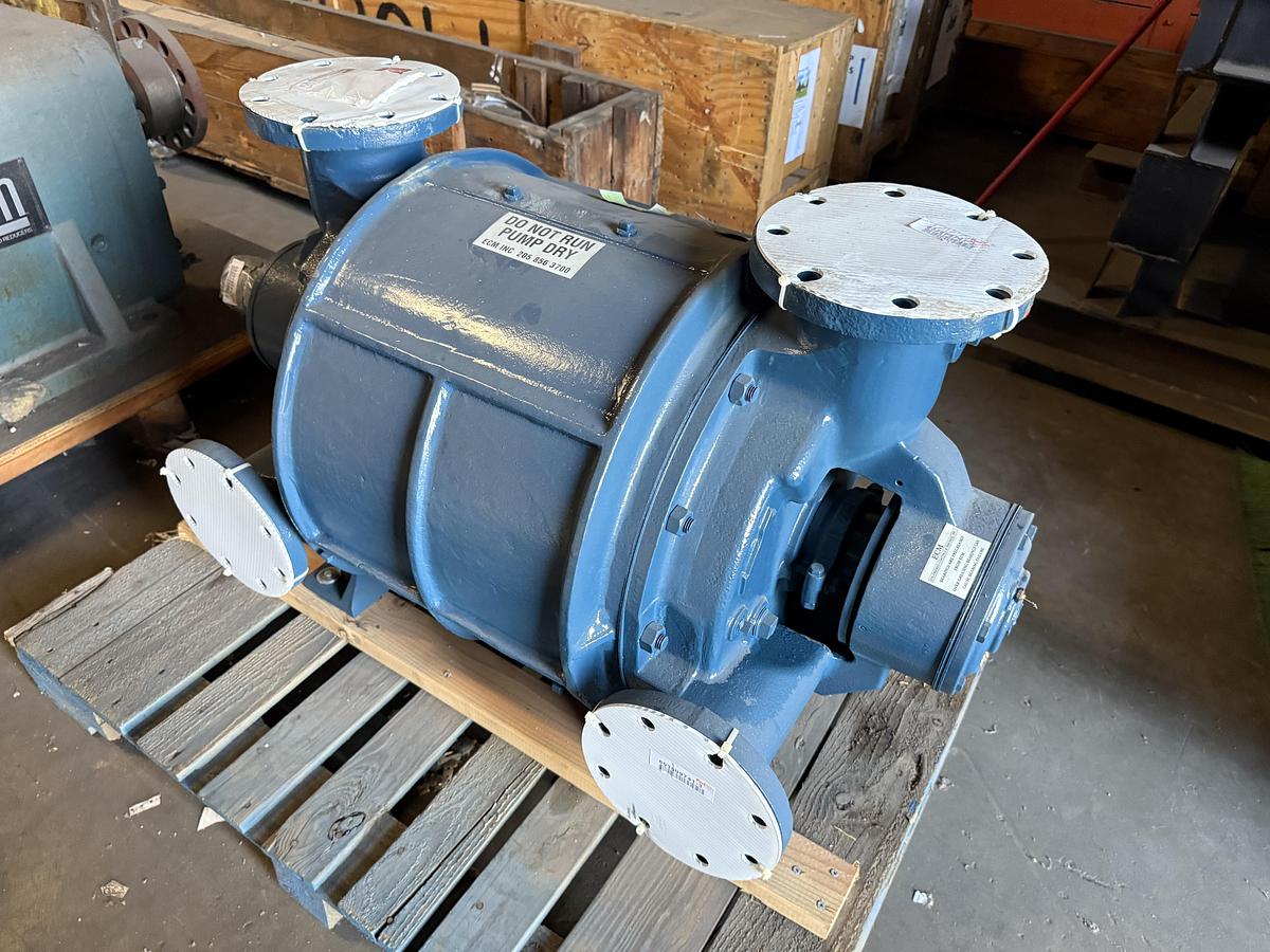 Used NASH CL1001 VACUUM PUMP RECONDITION BY ECM (NEVER USED AFTER RECONDITIONING)
