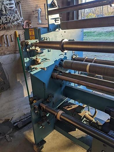 Used 62" STANFORD MODEL 338 DUPLEX SLITTER REWINDER