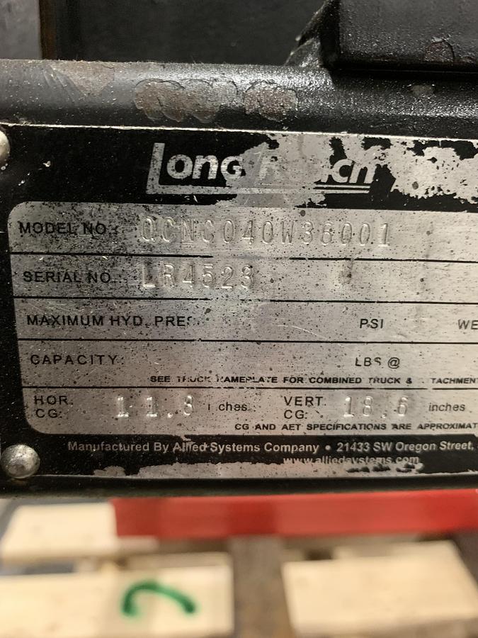 Used FORKLIFT ATTACHMENT