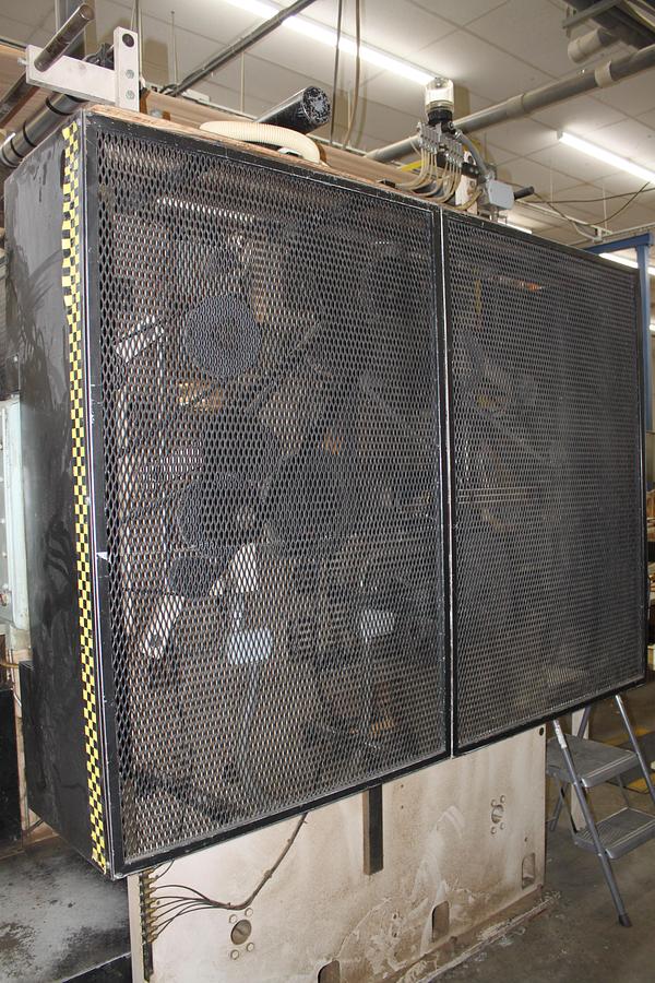 Used 37" WIDE GREENBAY ENGINEERING SINGLE FOLD DISPENCER TOWEL WITH BRETTING BANDER