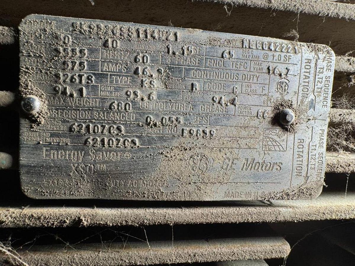 Used GOULDS MODEL 3410 SIZE 2X3-11 SPLIT CASE PUMP WITH MOTOR